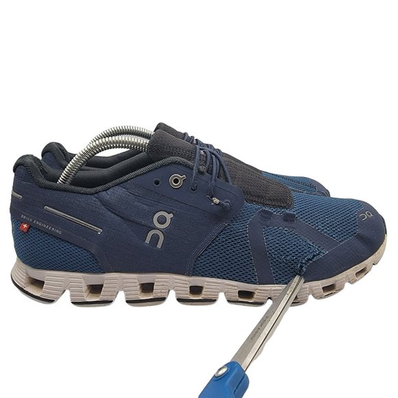 On Cloud Mens 10 Swiss Engineering Midnight Ocean Blue Running Athletic Shoes main image 9